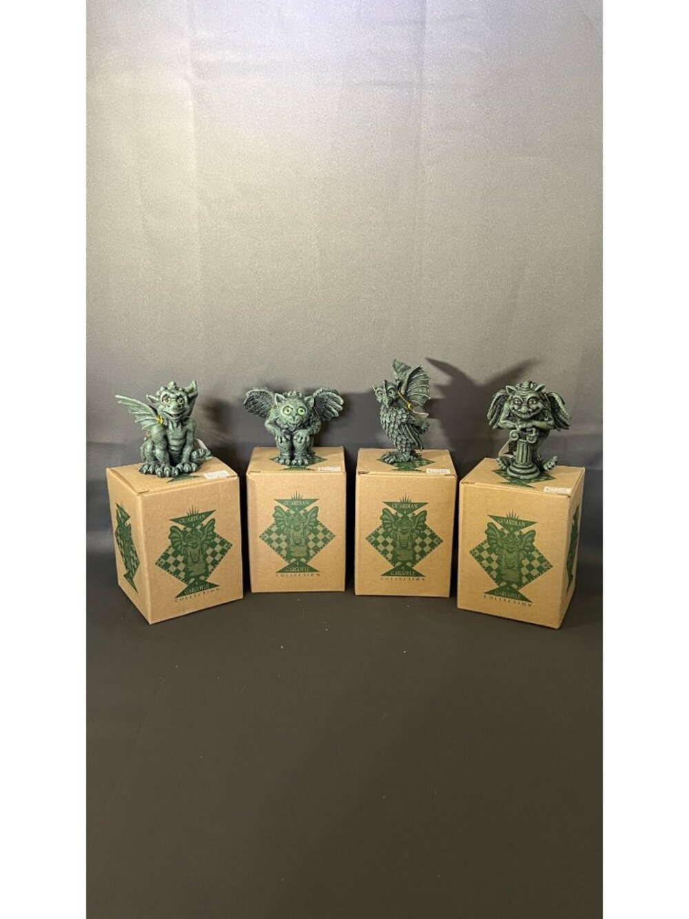 Guardian Gargoyle Collection Figurines Decorative Gothic Set Of 4
